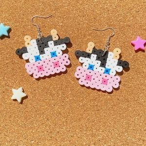 Cow earrings